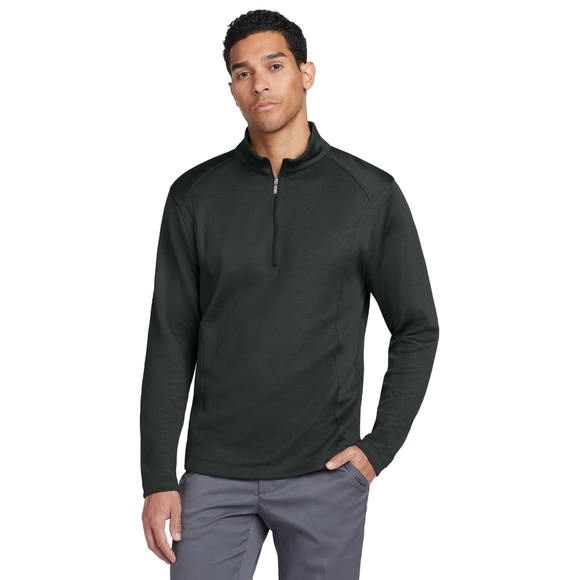 NIKE Men's Size S Golf 1/4 Zip Cover-Up Pullover Jacket Toyota Tundra Logo Gray - Picture 7 of 14